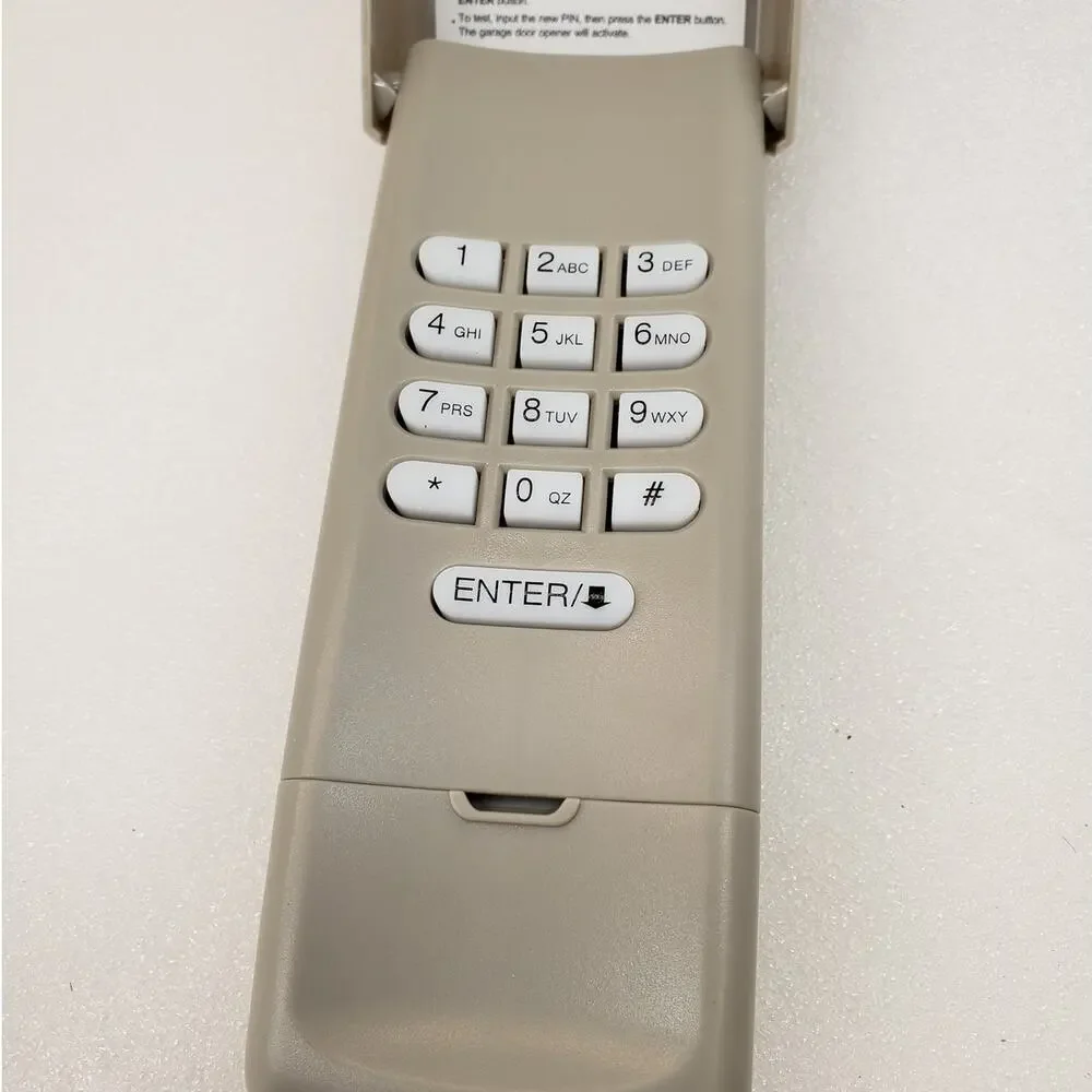 GIOATY Universal Wireless Garage Door Keypad (Keyless Entry System)